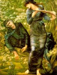  » Nimue et Merlin  » ® Edward Burne-Jones